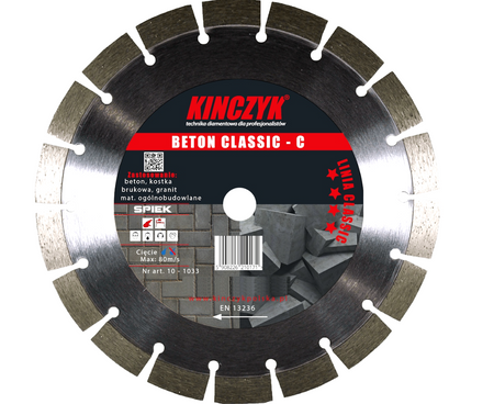 Tarcza diamentowa Beton Classic -C 10-1033