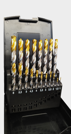 Zestaw wierteł SPEED HSS-Co5% DIN 388 TYP VA